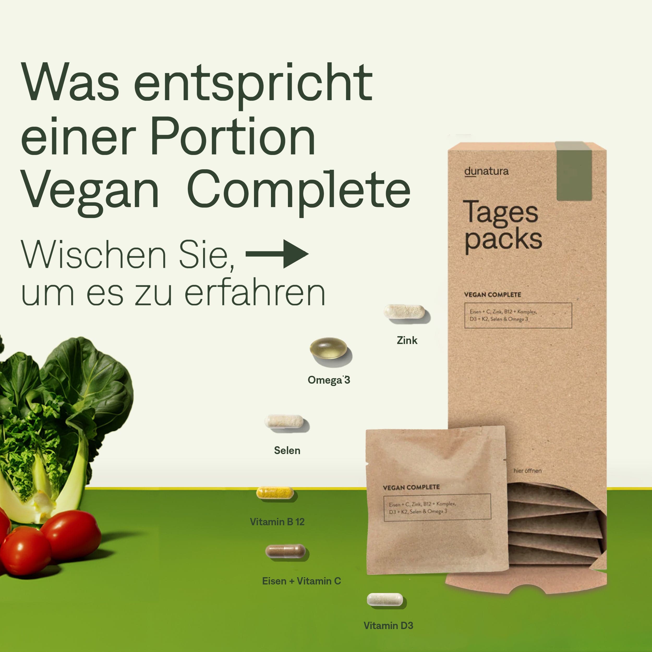 Vegan Complete Tagespacks