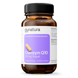 Coenzym Q10 (200 mg) – fermentativ gewonnen, vegan | 56 Kapseln in Glasflasche