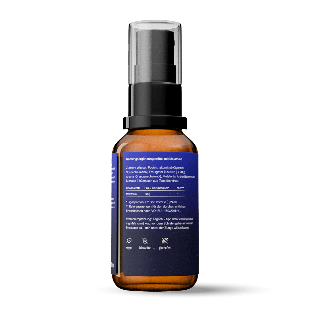 Melatonin Night Spray - vegan - 20ml - 1mg