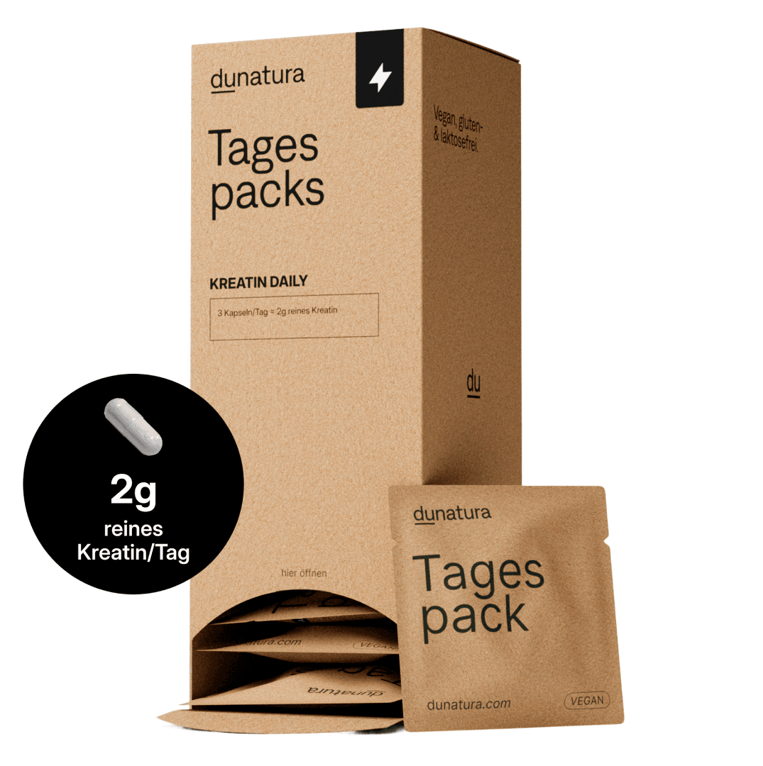 Kreatin Daily Tagespacks (2g reines Kreatin/Tag)