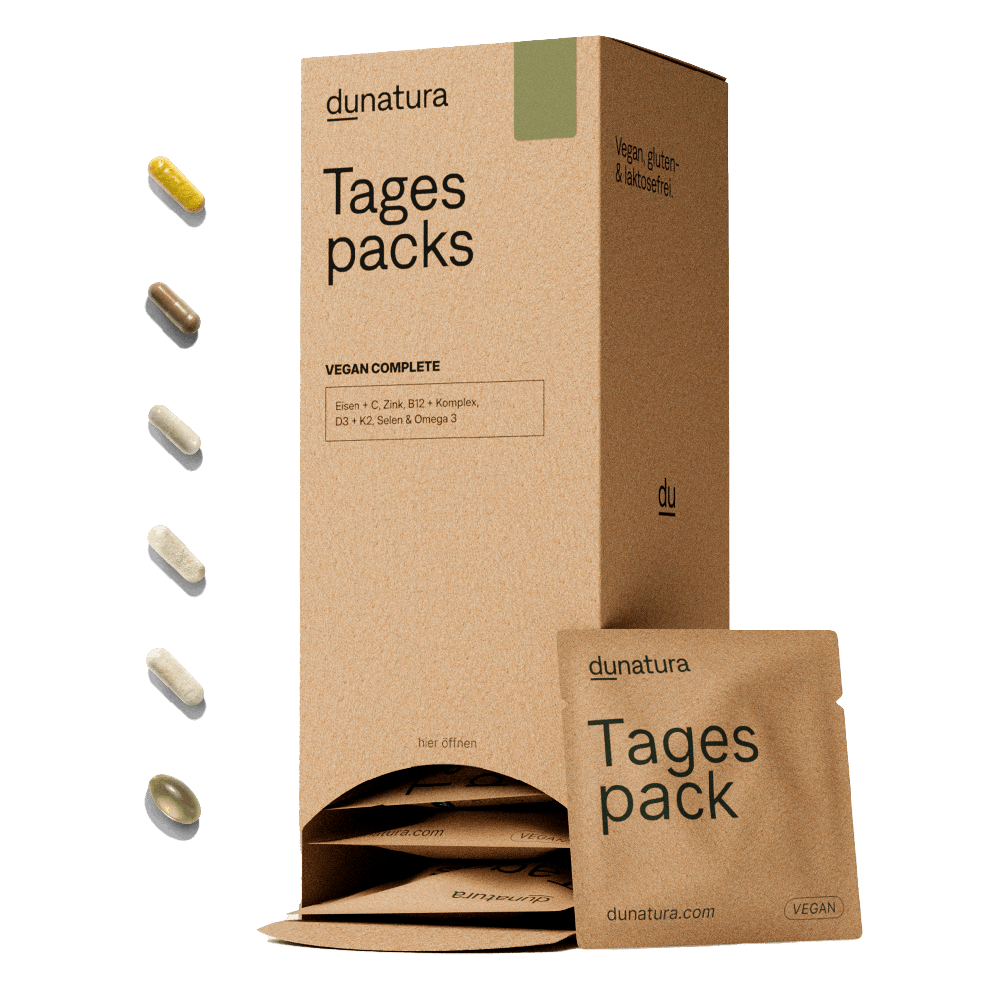 Vegan Complete Tagespacks