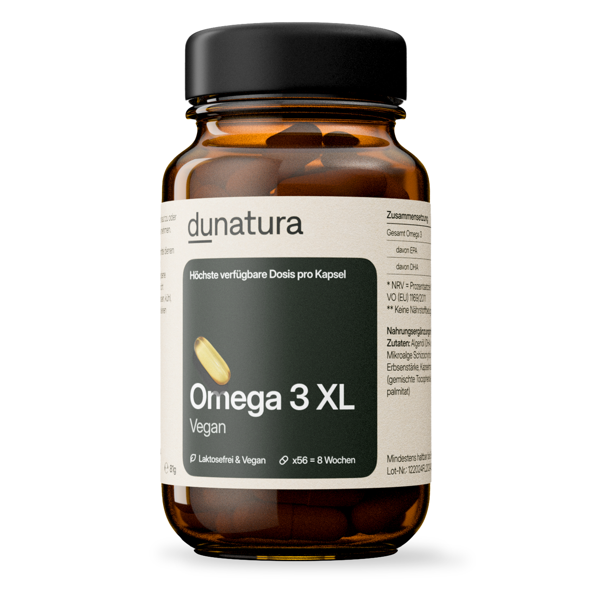 Omega 3 XL (Vegan) Flasche